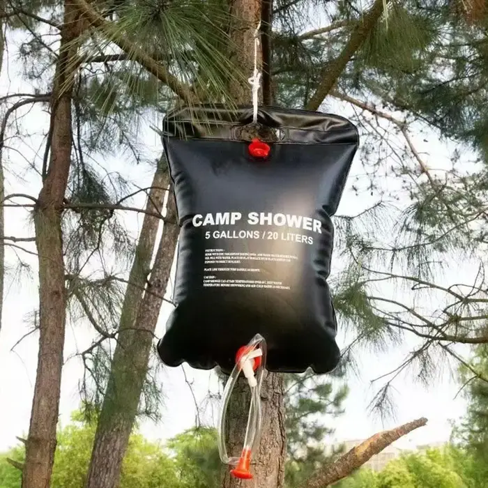 Sac de douche solaire 20L grande capacité