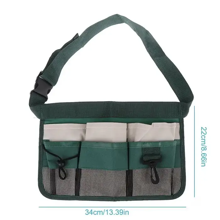 Sac de taille pour outils, poche de taille pour travail en plein air, pochette de rangement pour outils à main, sacs à outils pour matériel, sac de poche pour outils de jardinage pour électricien