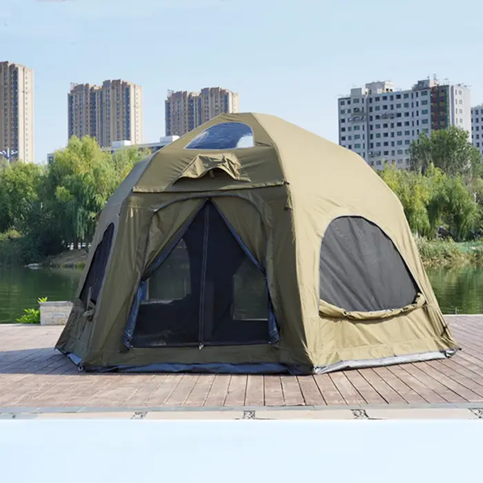 Tente de camping gonflable portable en gros d'usine
