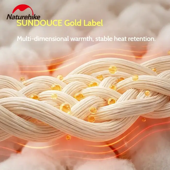 Naturehike Chaud Mujin PRO Momie Sac de Couchage Léger Hommes et Femmes Portable pour Camping En Plein Air Randonnée Alpinisme Voyage