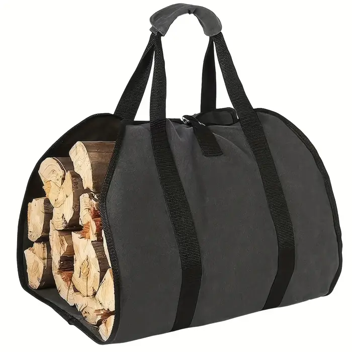 Sac de rangement pour bois d'extérieur