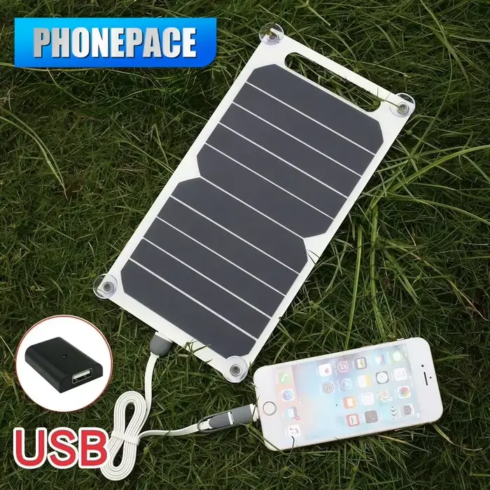 Chargeur solaire USB 6W