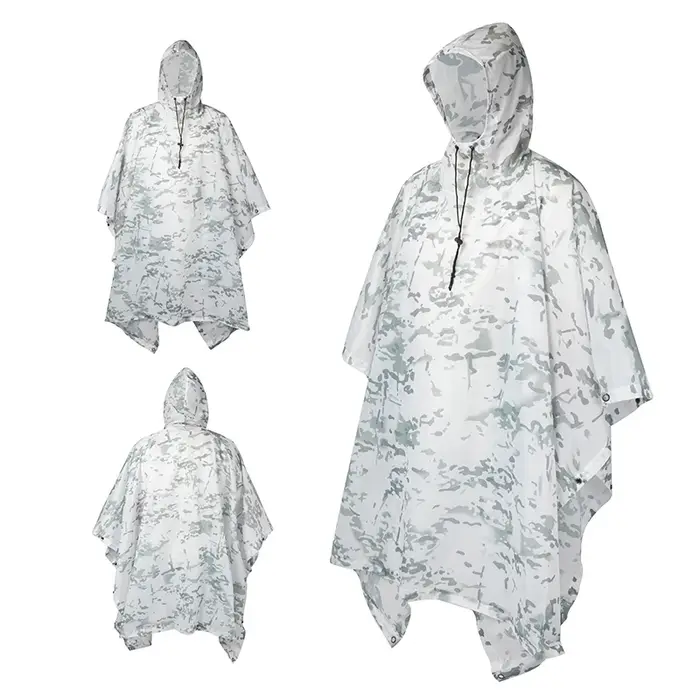 Solomon-Poncho de pluie extérieur multifonctionnel 3 en 1