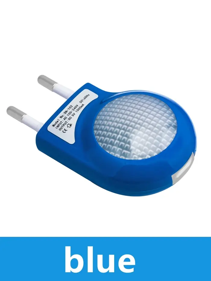 Mini Led escargot veilleuse automatique lampe de nuit intégré capteur de lumière contrôle lumière applique murale pour bébé enfants chambre prise ue