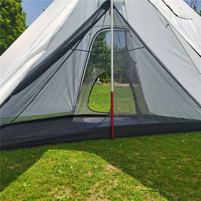 Tente de randonnée ultralégère en maille pour l'extérieur