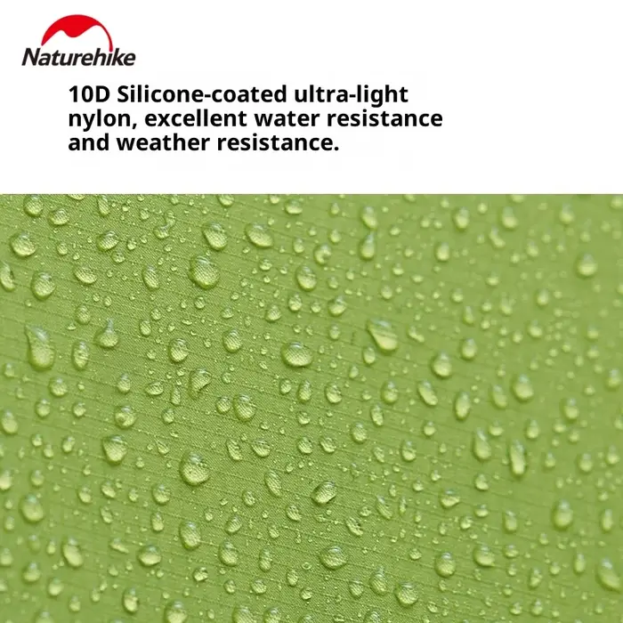 Tente de randonnée Naturehike Star Trail EXT 10D en nylon enduit de silicone ultra-léger, résistance aux intempéries niveau 7, résistance au vent, autoportante
