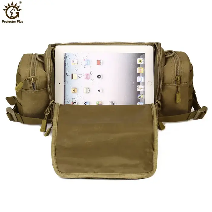 Sac de taille tactique en Nylon pour hommes, bouteille d'eau de randonnée, pochette pour téléphone,