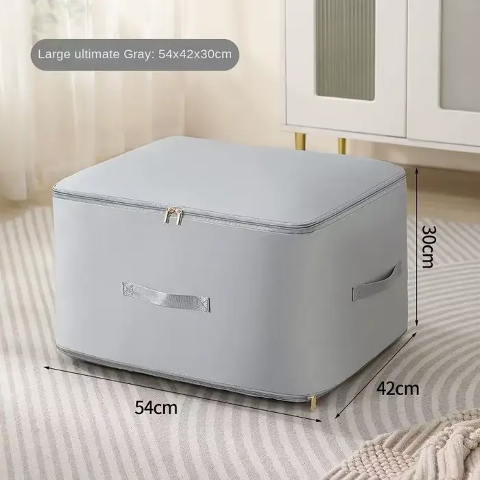 Sac de rangement auto-compressible pour couette