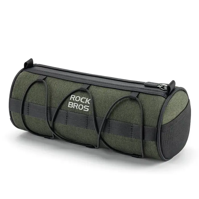 ROCKBROS sac de vélo avant Portable guidon sacoche 2L grande capacité multifonctionnel sac à bandoulière Tube