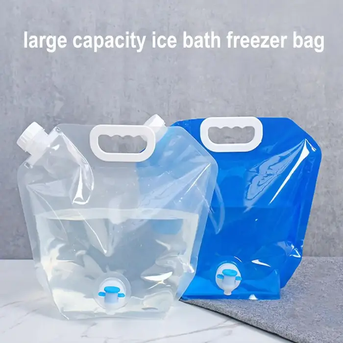 Sac d'Eau Potable Pliable pour Camping en Plein Air, Randonnée, Grande Capacité, Portable, Récipient de Stockage, Épais, C1O4, 5 L, 10L