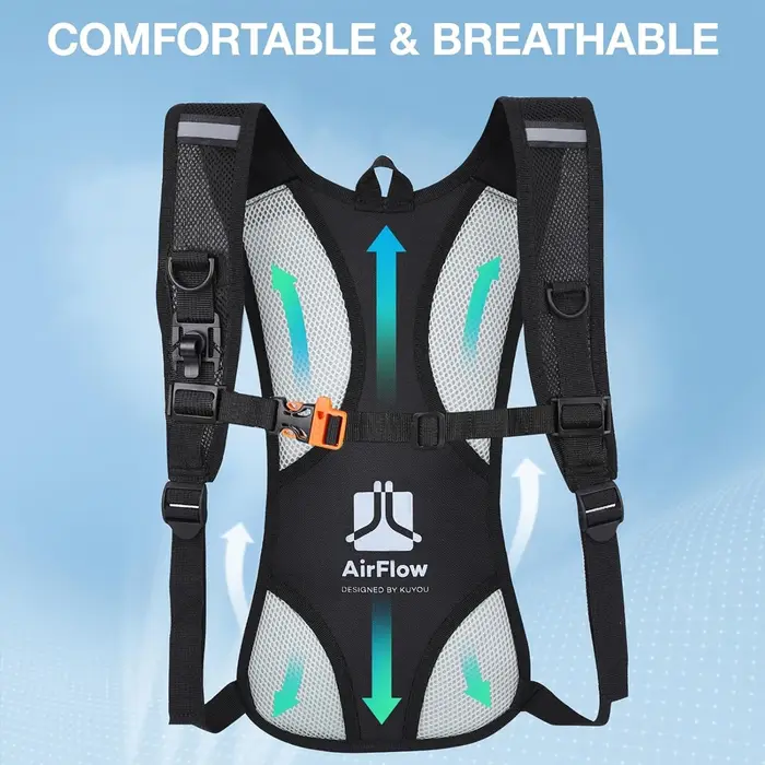 1 pièces sac d'hydratation léger isolation eau sac à dos sac à dos vessie sac cyclisme vélo vélo/randonnée escalade pochette