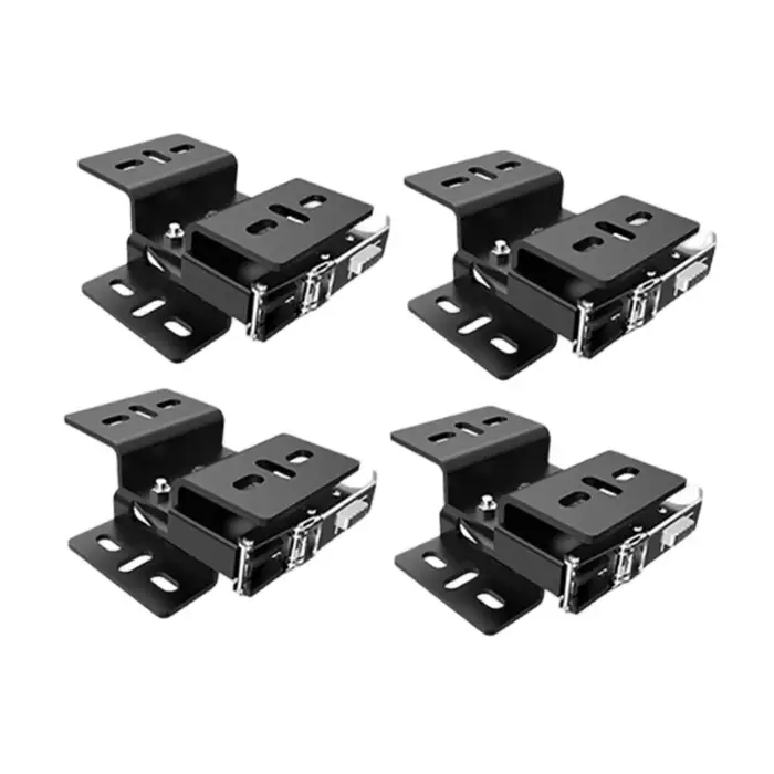 Supports de fixation de tente à dégagement rapide pour toit, 4 pièces, haute performance, portables, robustes, accessoires de remplacement pour activités de plein air