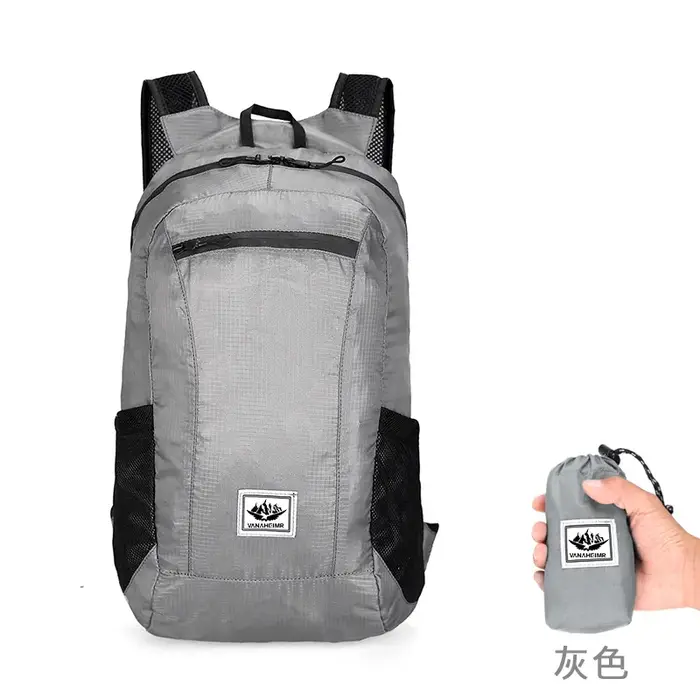 Sac de randonnée en plein air 20L, sac à dos Portable léger pliable, étanche, ultraléger, pour femme