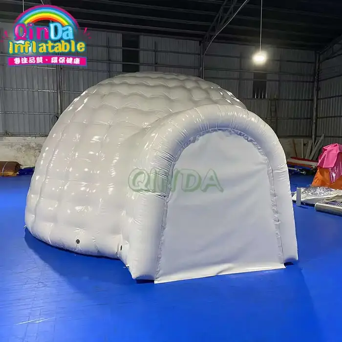 Grande tente gonflable imperméable de dôme d'air de construction