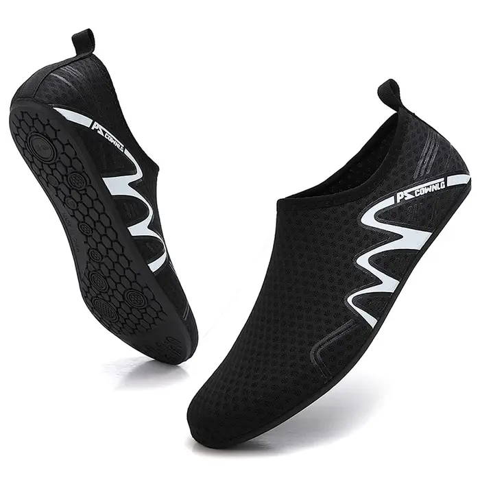 Chaussures aquatiques pour hommes et femmes, chaussettes aquatiques à séchage rapide, chaussures de 