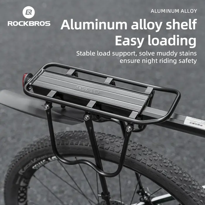 ROCKBROS porte-vélo en alliage d'aluminium vtt vélo