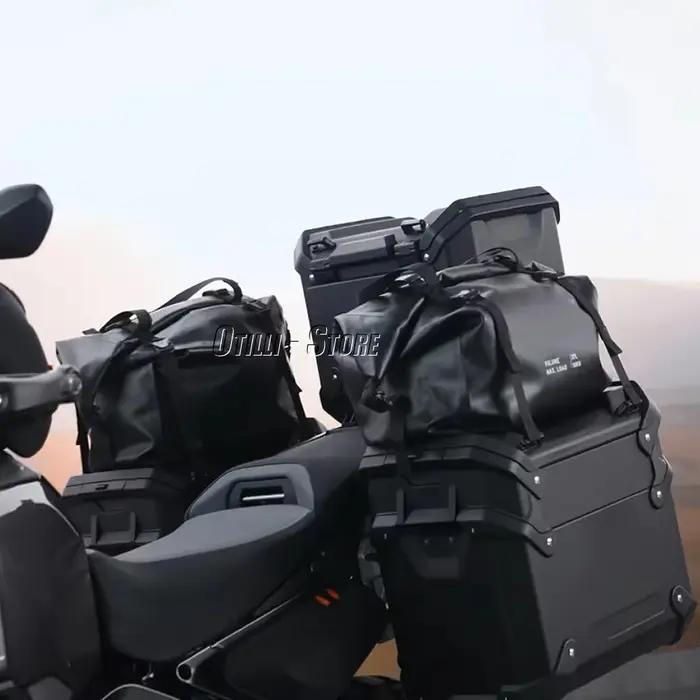 Sac intérieur noir pour bagages de moto, pour BMW R1300GS ADVENTURE R 1300 GS Adventure 1300GSA, sacs supérieurs en aluminium