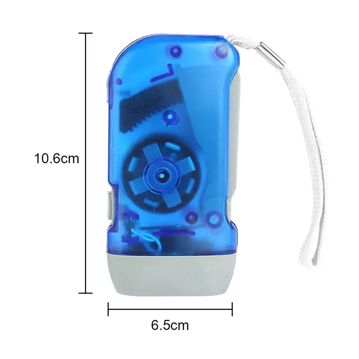 LED main pressage Dynamo lampe de poche manivelle puissance liquidation