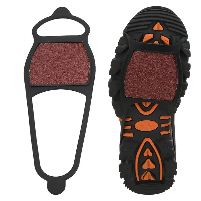 Couvre-chaussures pour sable grossier, neige et glace hivernale, taille unique, excellente traction pour la pêche sur glace, la marche et la chasse
