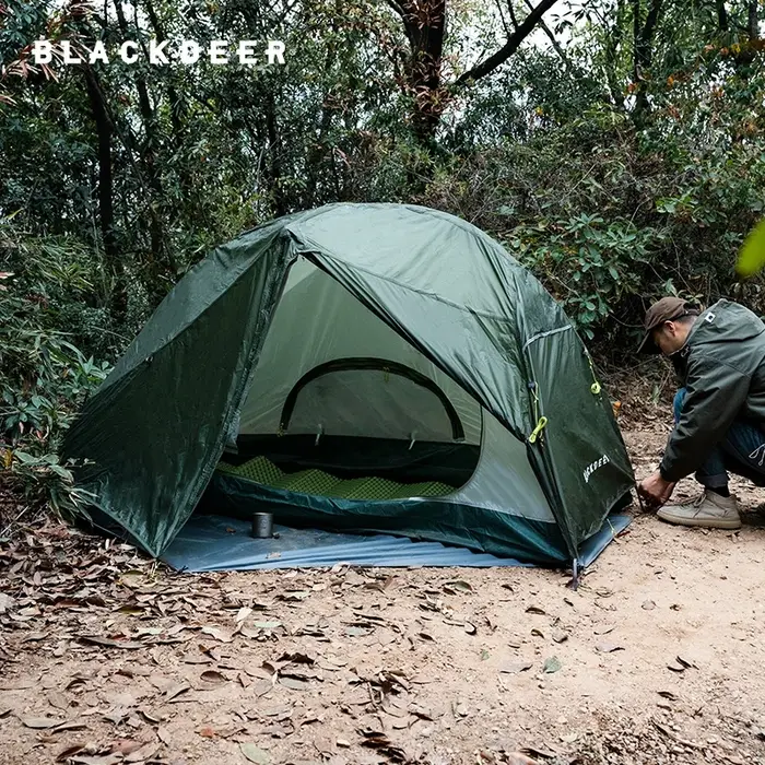 BLACKDEER 2025 Warbler 1P tente Archeos 1pro 2.0 tente enduit de silicone pour une personne pour ran