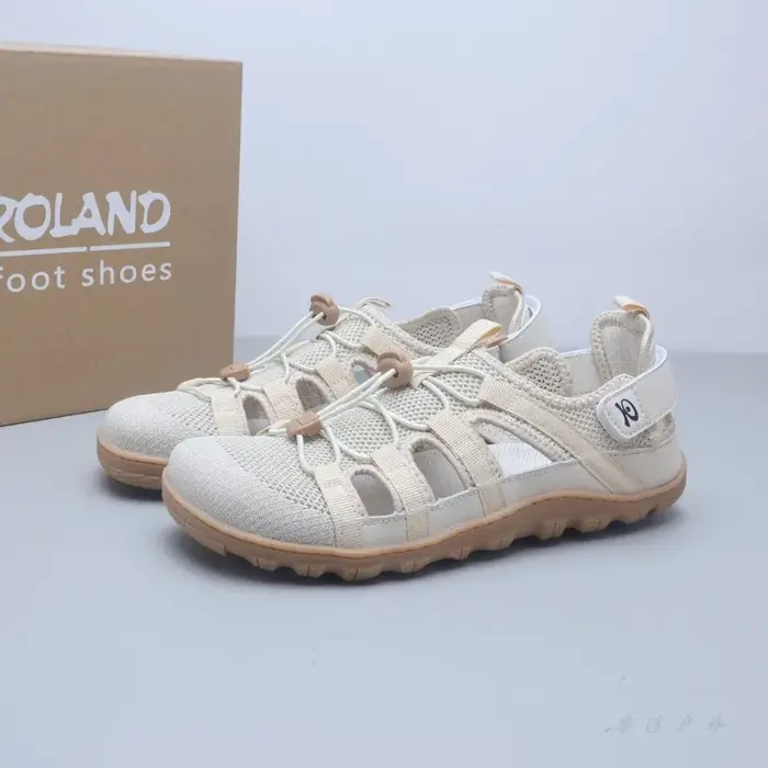 Chaussures de marche d'extérieur confortables et respirantes de marque classique, baskets de trekking de créateur à empeigne large 4E, antidérapantes pour couples, chaussures de plage