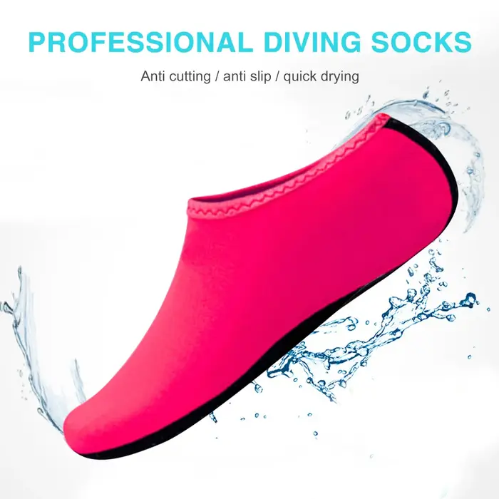 Chaussettes de plongée aquatique antidérapantes