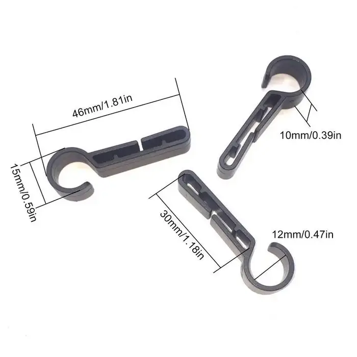 Clips de lampe frontale pour casque rigide