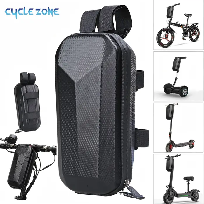 Sac de guidon de vélo, coque rigide Portable