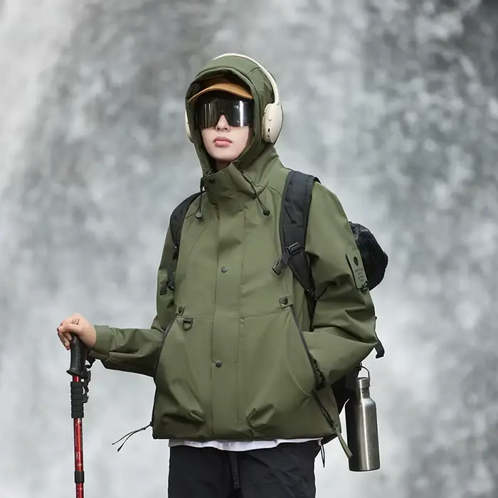 Vestes de randonnée imperméables pour femmes et hommes, coupe-vent, pour le camping, l'escalade, le trekking d'automne, vêtements de rue unisexes