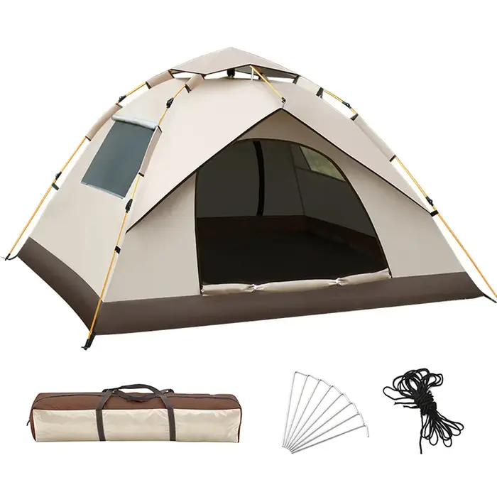 Tente de camping étanche à ouverture rapide automatique