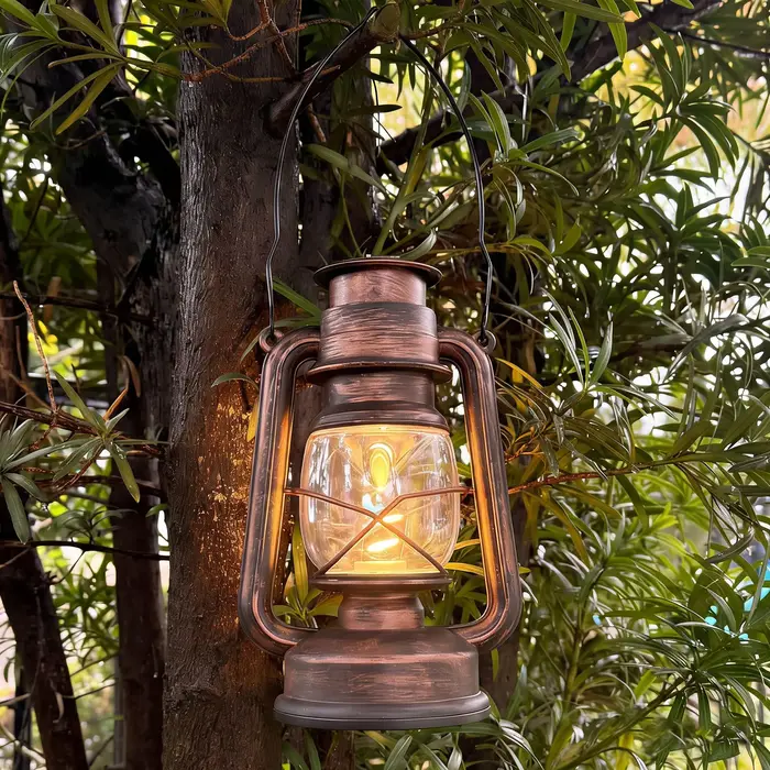 Lanterne de camping vintage à LED