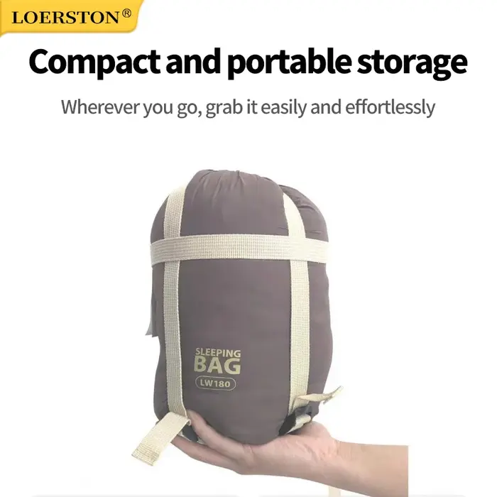 Sac de couchage compact pour adulte