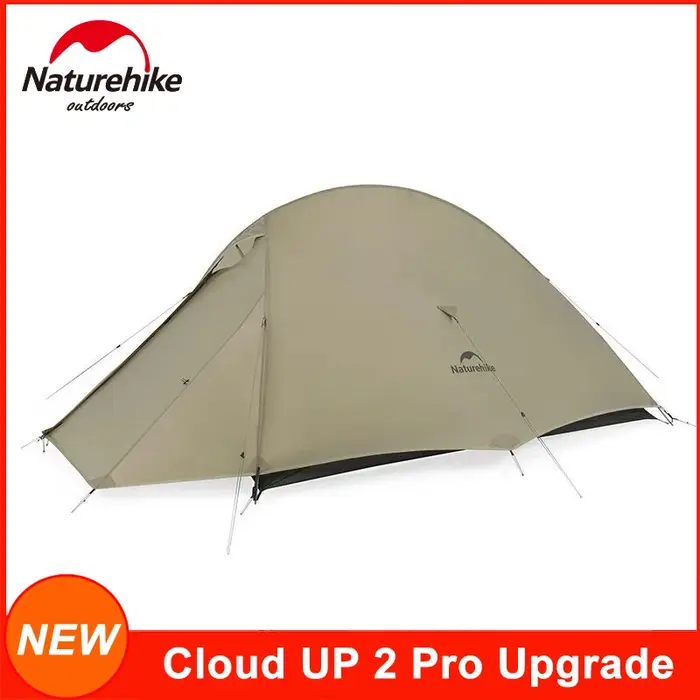 Naturehike CloudUp 2 tente Pro 2 personnes améliorée 20D étanche camping en plein air randonnée ultralégère 2