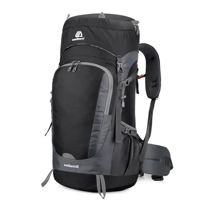 Sac à dos de randonnée résistant à l'eau avec housse de pluie, sac à dos de voyage, sports de plein