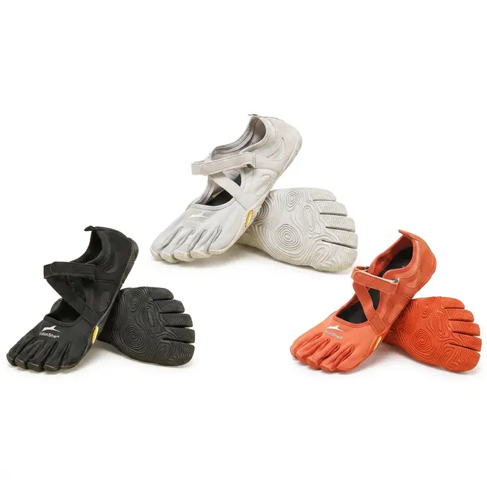 Chaussures aquatiques à cinq orteils à séchage rapide avec sangle réglable
