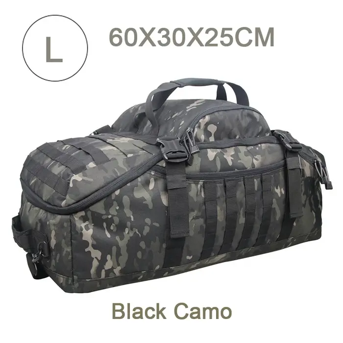 LQARMY 60L 80L Camping Sacs À Dos Hommes Tactique Sac À Dos Molle Randonnée Voyage Escalade Sport Gy