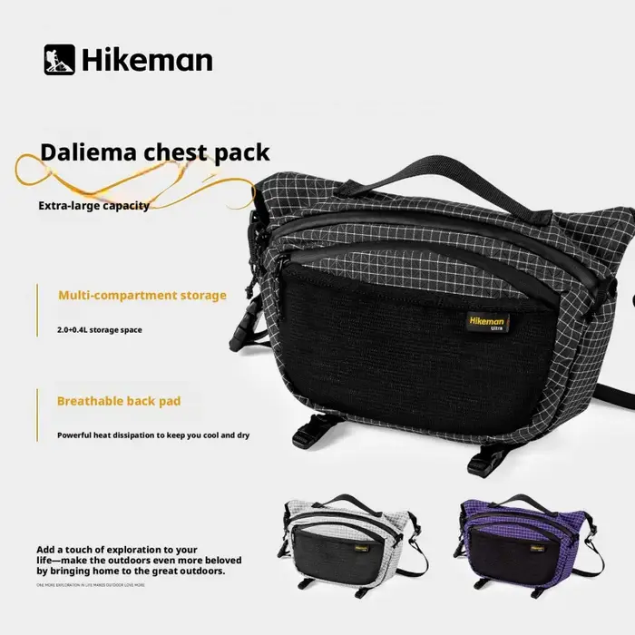 Sac de Poitrine Tactique Hikeman Léger