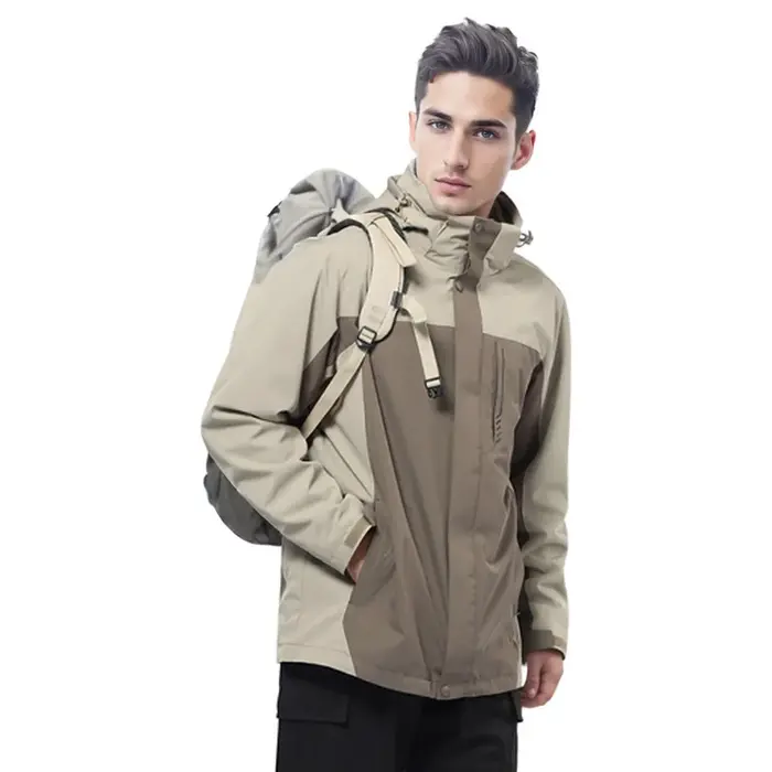 HUMTTO-Veste imperméable pour homme et femme, coupe-vent d'extérieur, vestes de camping et de randon