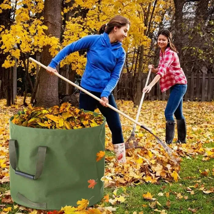 Sac de compost de feuilles de jardin renforcé