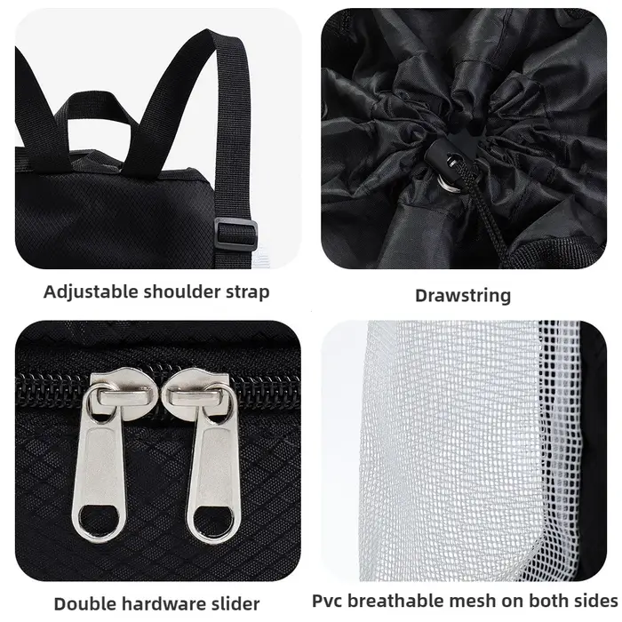 Sac à dos en maille pour natation sèche et humide
