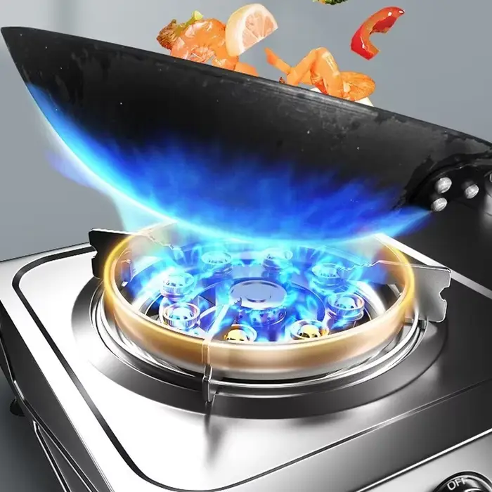 Cuisinière à gaz portable avec brûleur unique