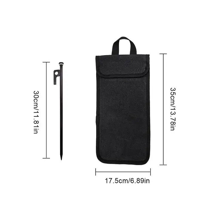 Ensemble de jambes et marteau pour tente de Camping, piquets de tente, clous au sol, longueur 30cm, 