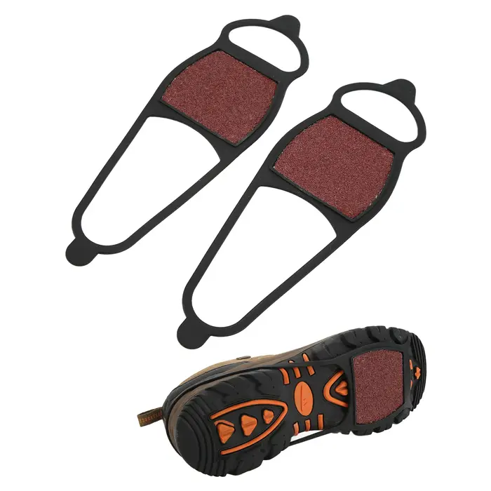 Couvre-chaussures pour sable grossier, neige et glace hivernale, taille unique, excellente traction pour la pêche sur glace, la marche et la chasse