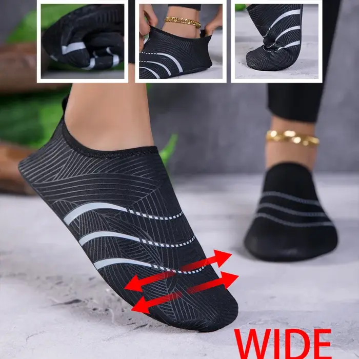 Chaussures aquatiques de plage pieds nus à séchage rapide