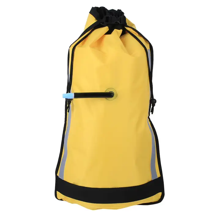 Pagaie flottante gonflable en nylon pour canoë kayak, sac de sauvetage