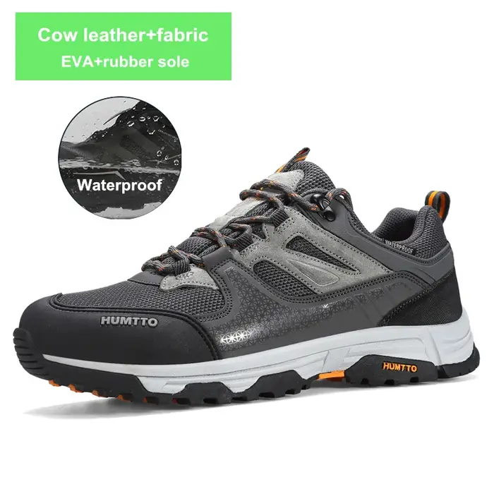 Bottes de randonnée en cuir pour hommes