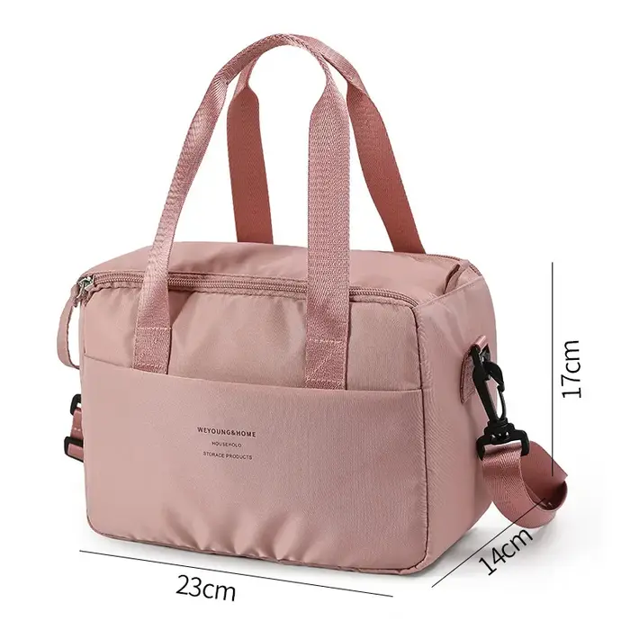 Sac isotherme pour boîte à lunch, sac à lunch pour étudiant, sac à main, sac à bandoulière, sac à lu