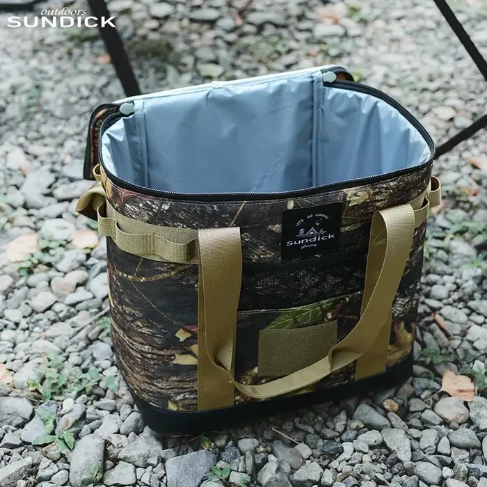 Sac isotherme bandoulière pour camping en plein air, sac de rangement portable, sac de pique-nique pour activités de plein air