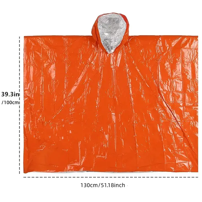 Poncho de survie d'urgence LIFE
