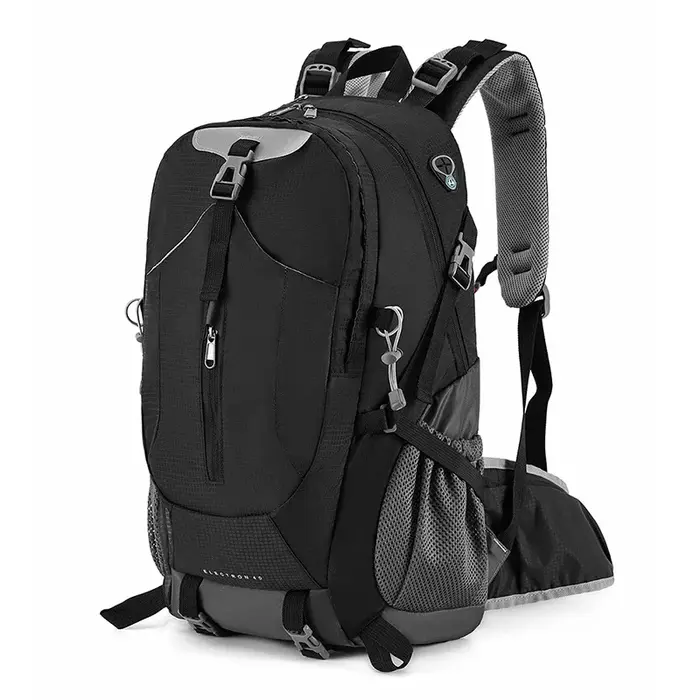 Sac à dos de voyage de couleur unie 40L pour sports de plein air